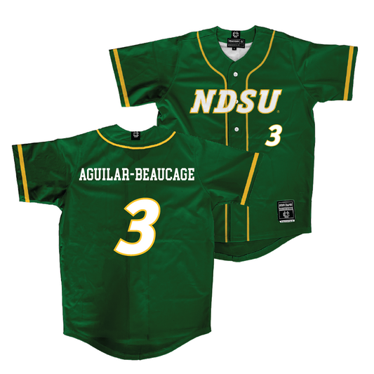 NDSU Softball Green Jersey - Anjolee Aguilar-Beaucage | #3