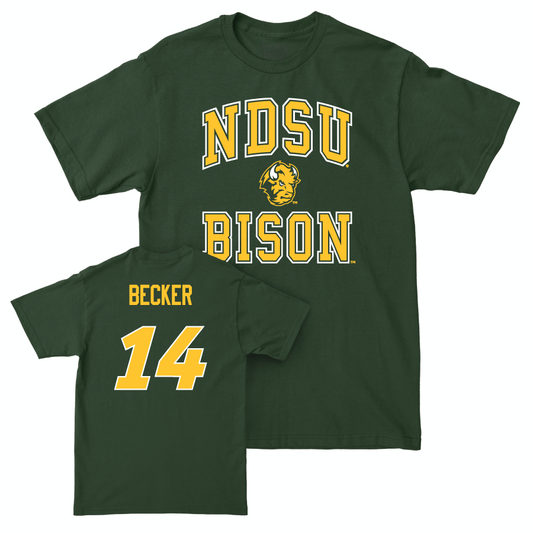 Green Baseball College Tee   - Colten Becker