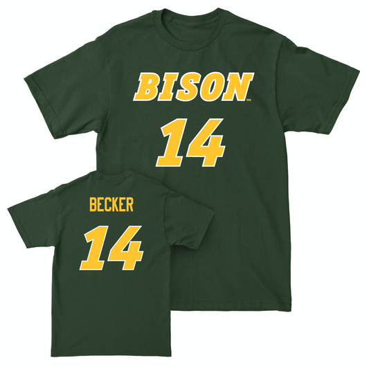 Green Baseball Player Tee   - Colten Becker