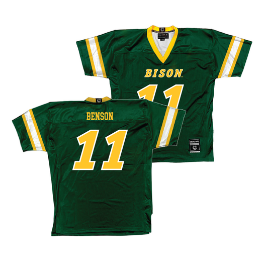 Green NDSU Football Jersey  - Oscar Benson