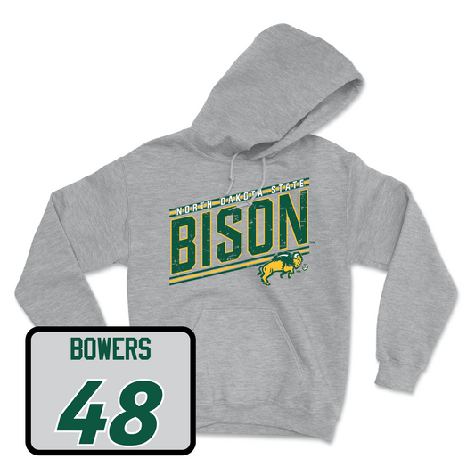 Sport Grey Football Vintage Hoodie - Caleb Bowers