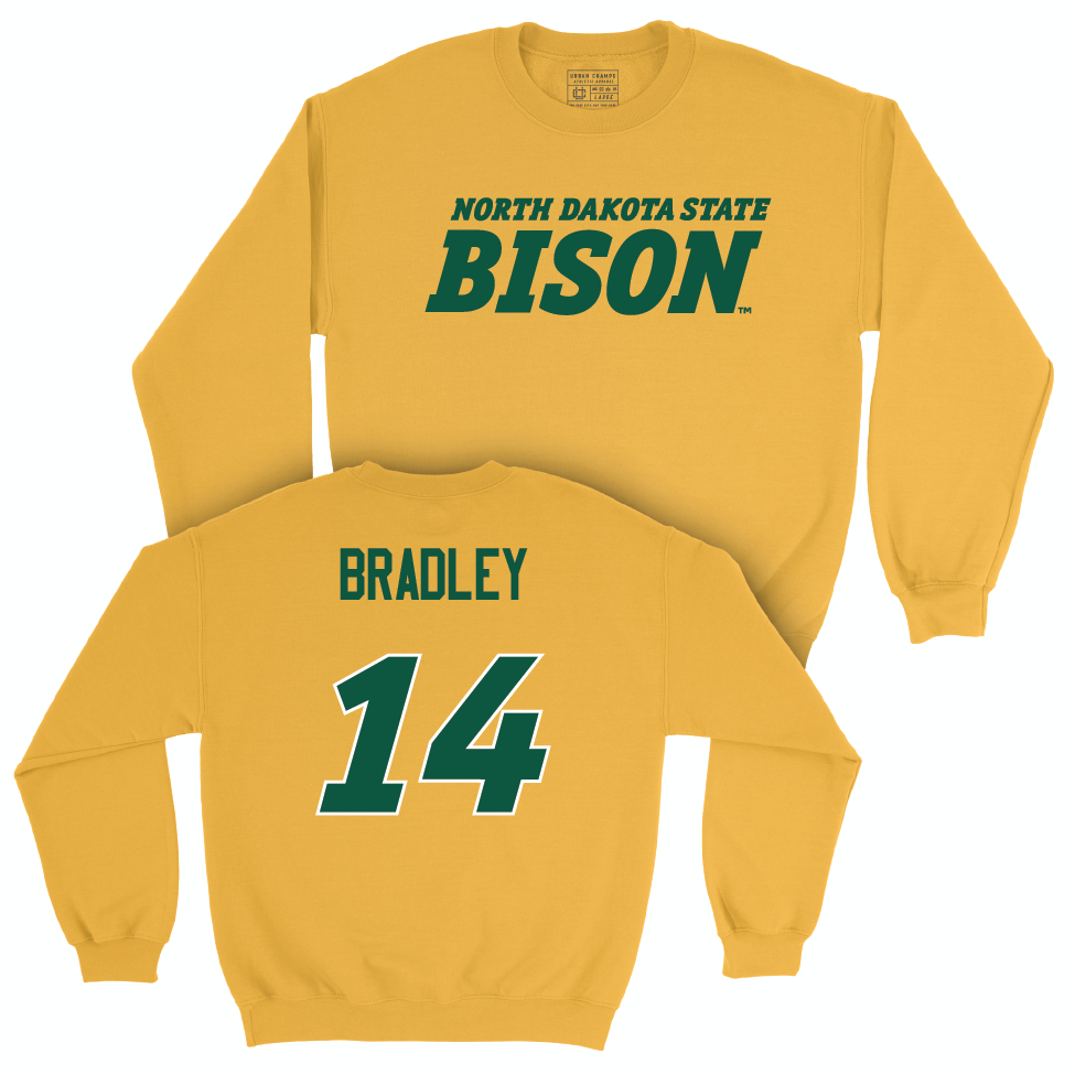 Gold Men's Basketball Bison Crew - Eli Bradley