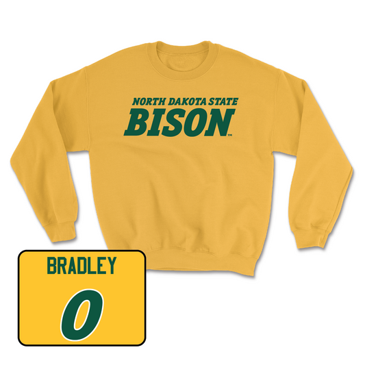 Gold Men's Basketball Bison Crew - Eli Bradley