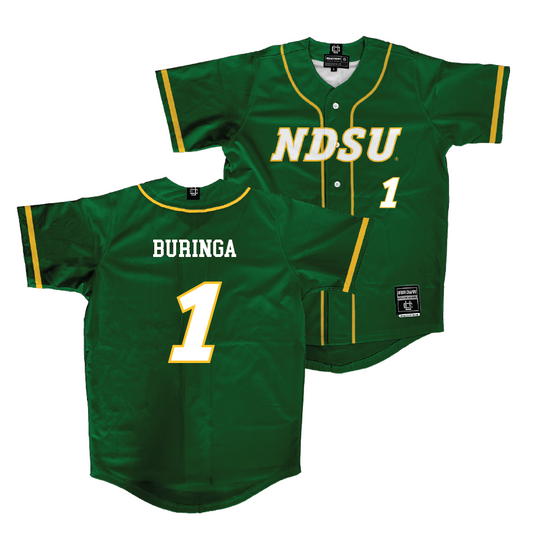 NDSU Softball Green Jersey - Emilee Buringa | #1