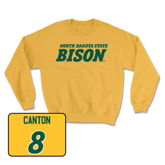 Gold Baseball Bison Crew - Sam Canton