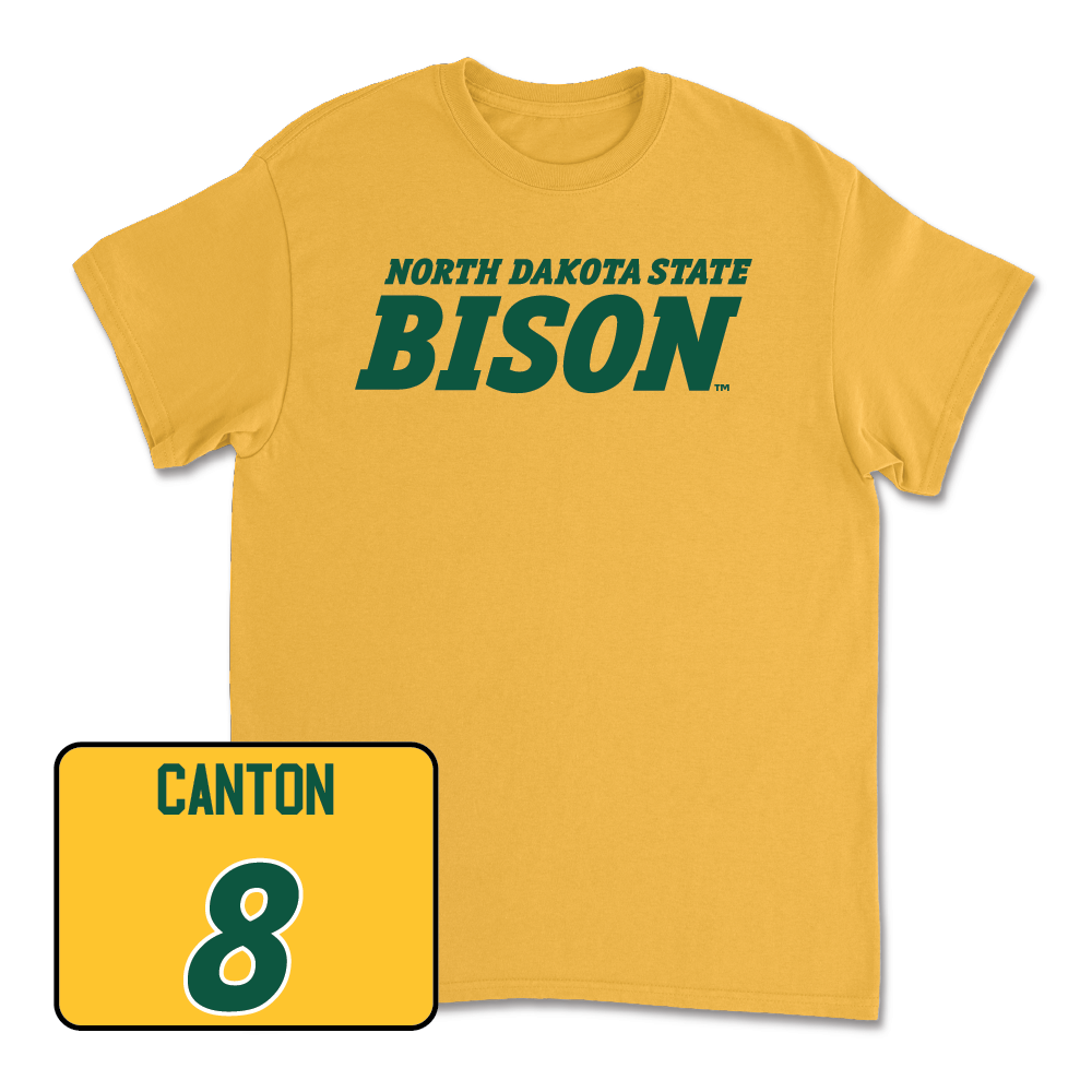 Gold Baseball Bison Tee - Sam Canton