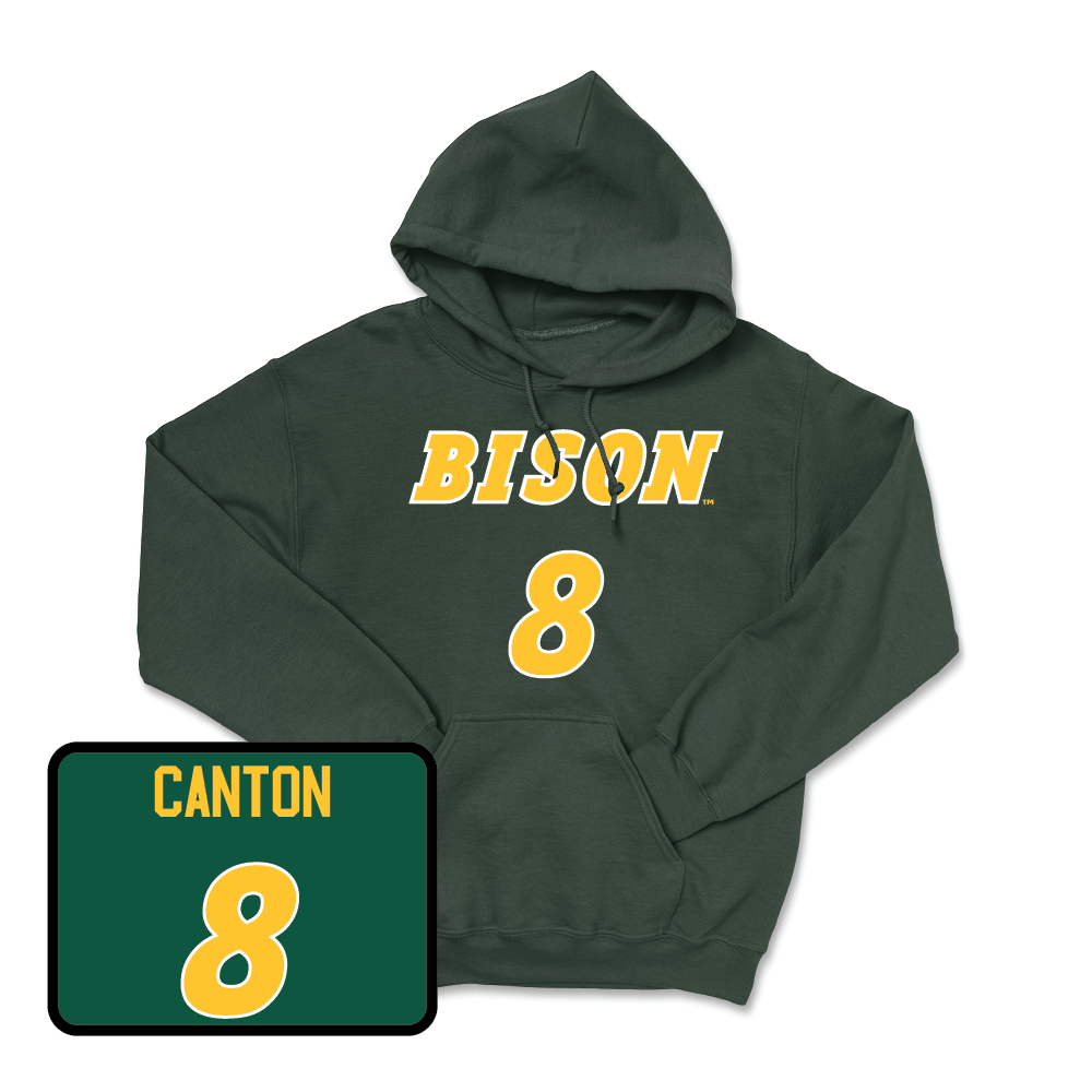 Green Baseball Player Hoodie - Sam Canton