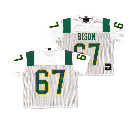 NDSU Throwback Football Jersey - Kaden Chadwick | #67