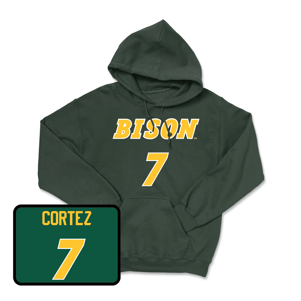 Green Softball Player Hoodie - Star Cortez