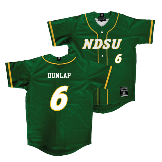 NDSU Baseball Green Jersey  - James Dunlap