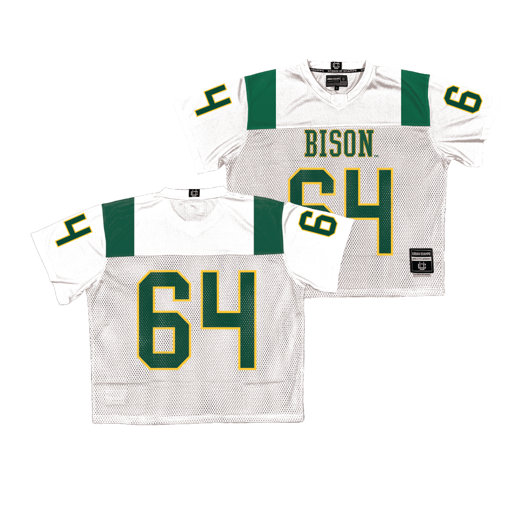 NDSU Throwback Football Jersey - Jaxon Duttenhefer | #64