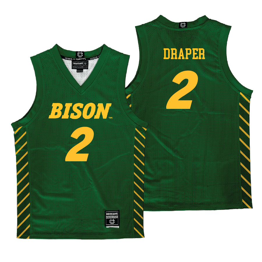 NDSU Women's Basketball Green Jersey - Abbie Draper | #2