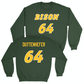 Green Football Player Crew - Jaxon Duttenhefer