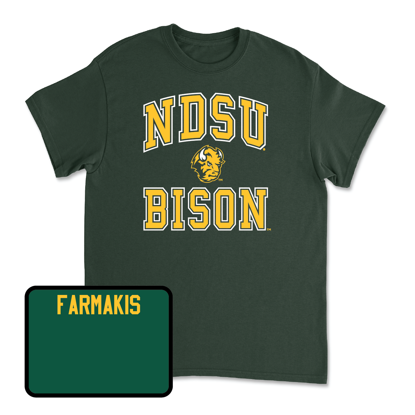 Green Track & Field College Tee - Demetrius Farmakis