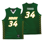 NDSU Men's Basketball Green Jersey - Noah Feddersen | #34