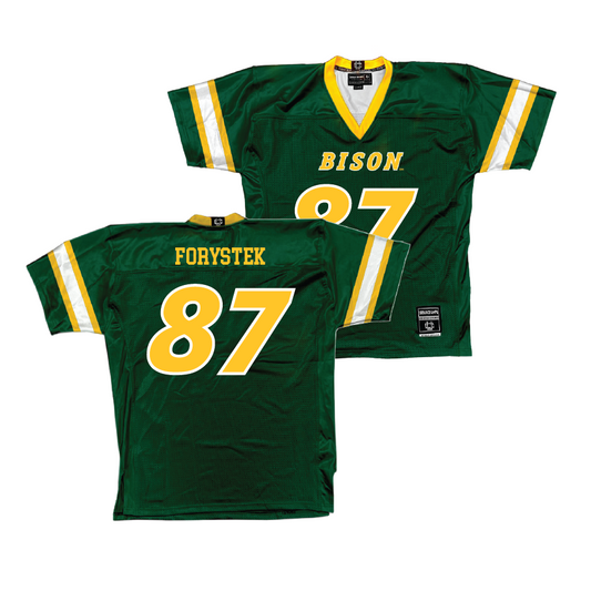 Green NDSU Football Jersey - Nate Forystek