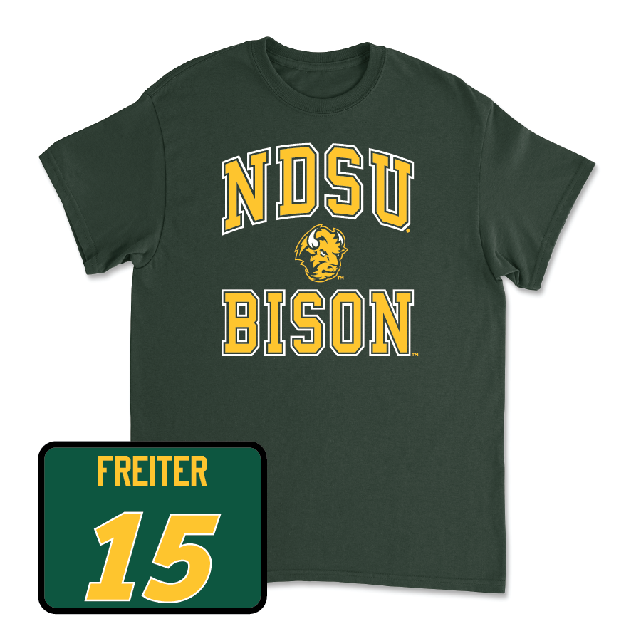 Green Baseball College Tee - Bennett Freiter