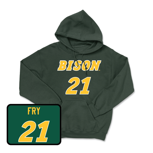 Green Softball Player Hoodie  - Macy Fry