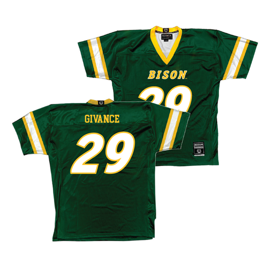 Green NDSU Football Jersey  - Darius Givance