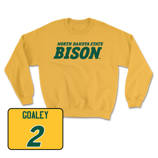 Gold Women's Soccer Bison Crew - Paige Goaley