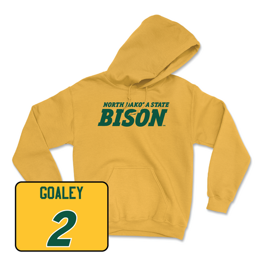 Gold Women's Soccer Bison Hoodie - Paige Goaley