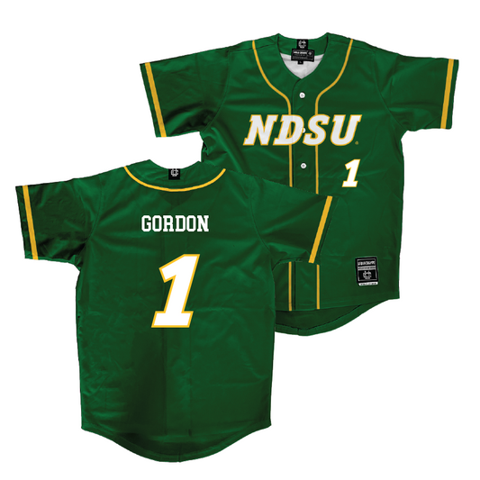 NDSU Baseball Green Jersey - Noah Gordon | #1