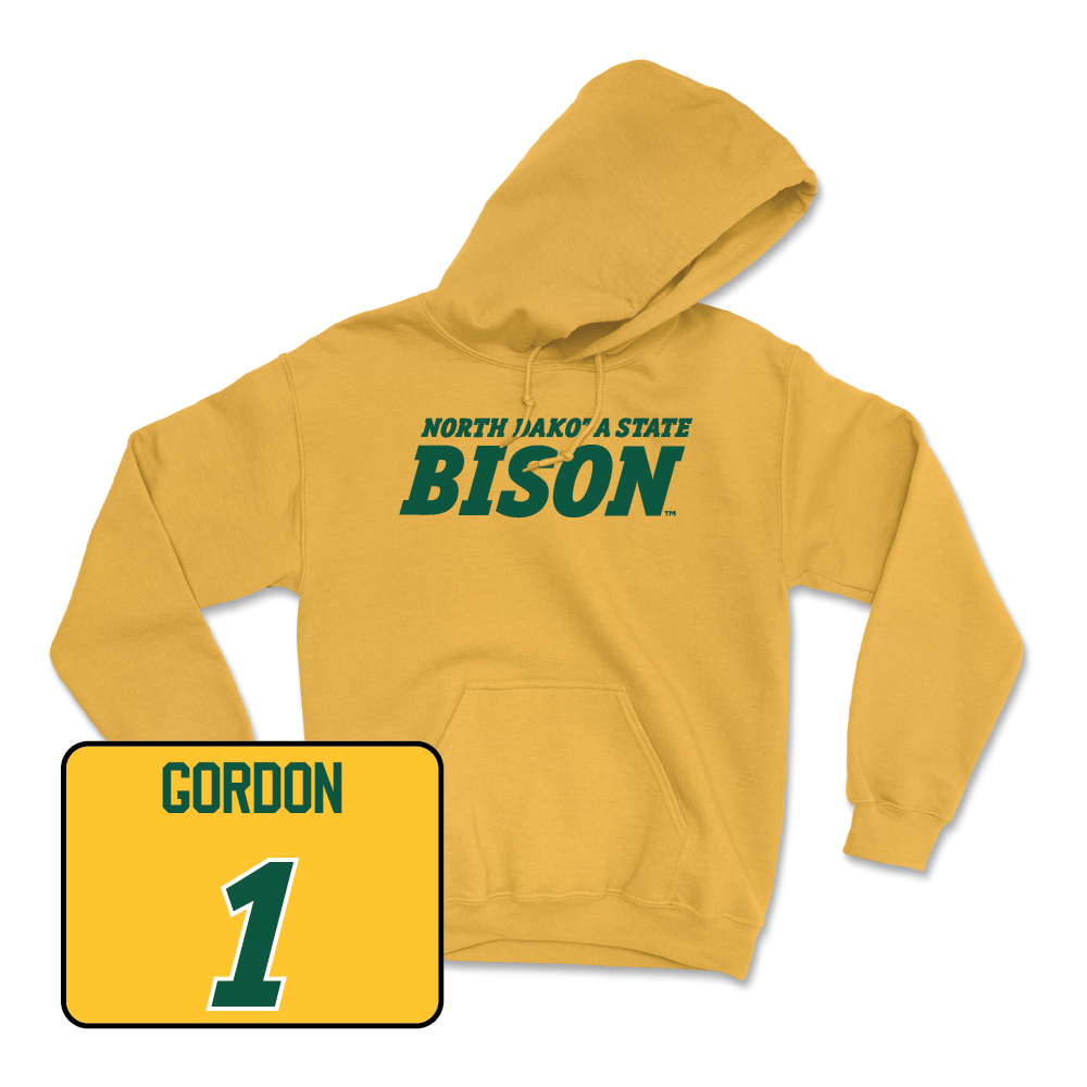 Gold Baseball Bison Hoodie - Noah Gordon