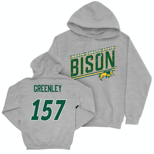 Sport Grey Wrestling Vintage Hoodie  - Boeden Greenley