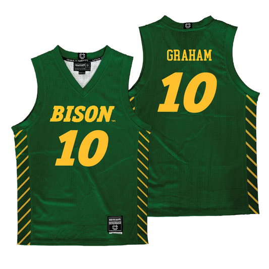 NDSU Women's Basketball Green Jersey - Abby Graham | #10
