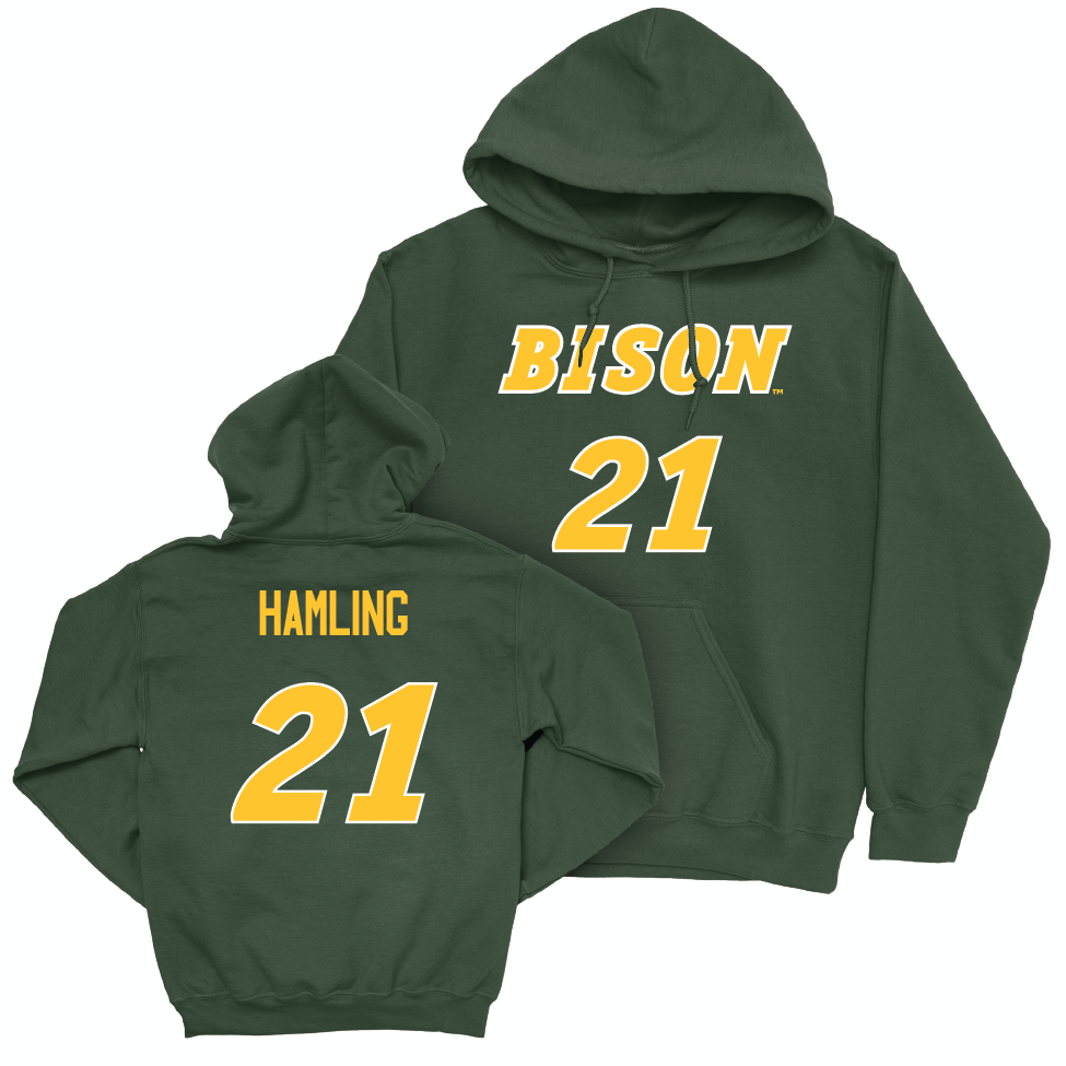 Green Women's Basketball Player Hoodie - Taryn Hamling