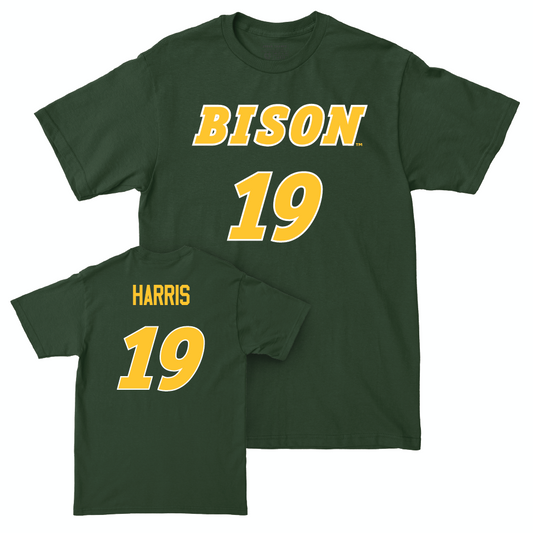 Green Football Player Tee - Chris Harris | #19