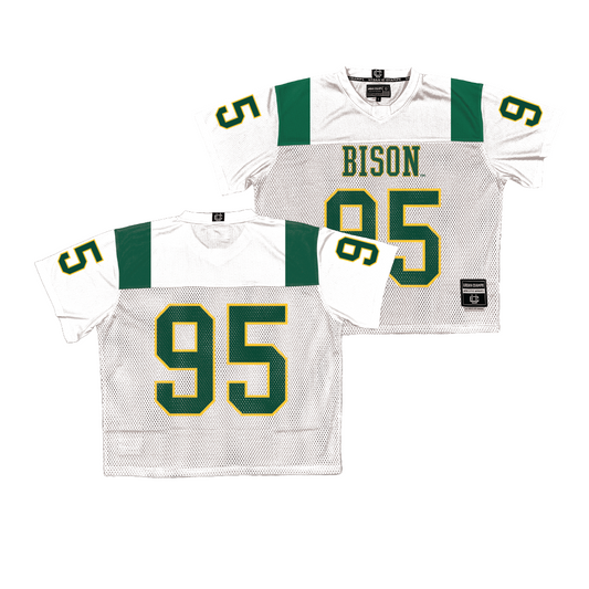 NDSU Throwback Football Jersey - Dylan Hendricks | #95