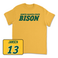 Gold Women's Volleyball Bison Tee - Lauren Jansen