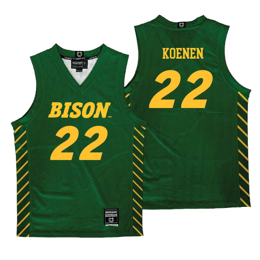 NDSU Women's Basketball Green Jersey - Avery Koenen | #22
