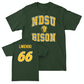 Green Football College Tee   - Jack Liwienski