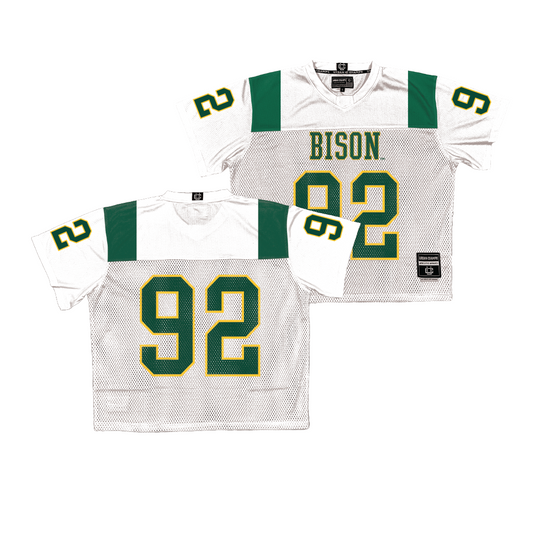 NDSU Throwback Football Jersey - Kelton McCaslin | #92