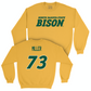 Gold Football Bison Crew  - Mason Miller