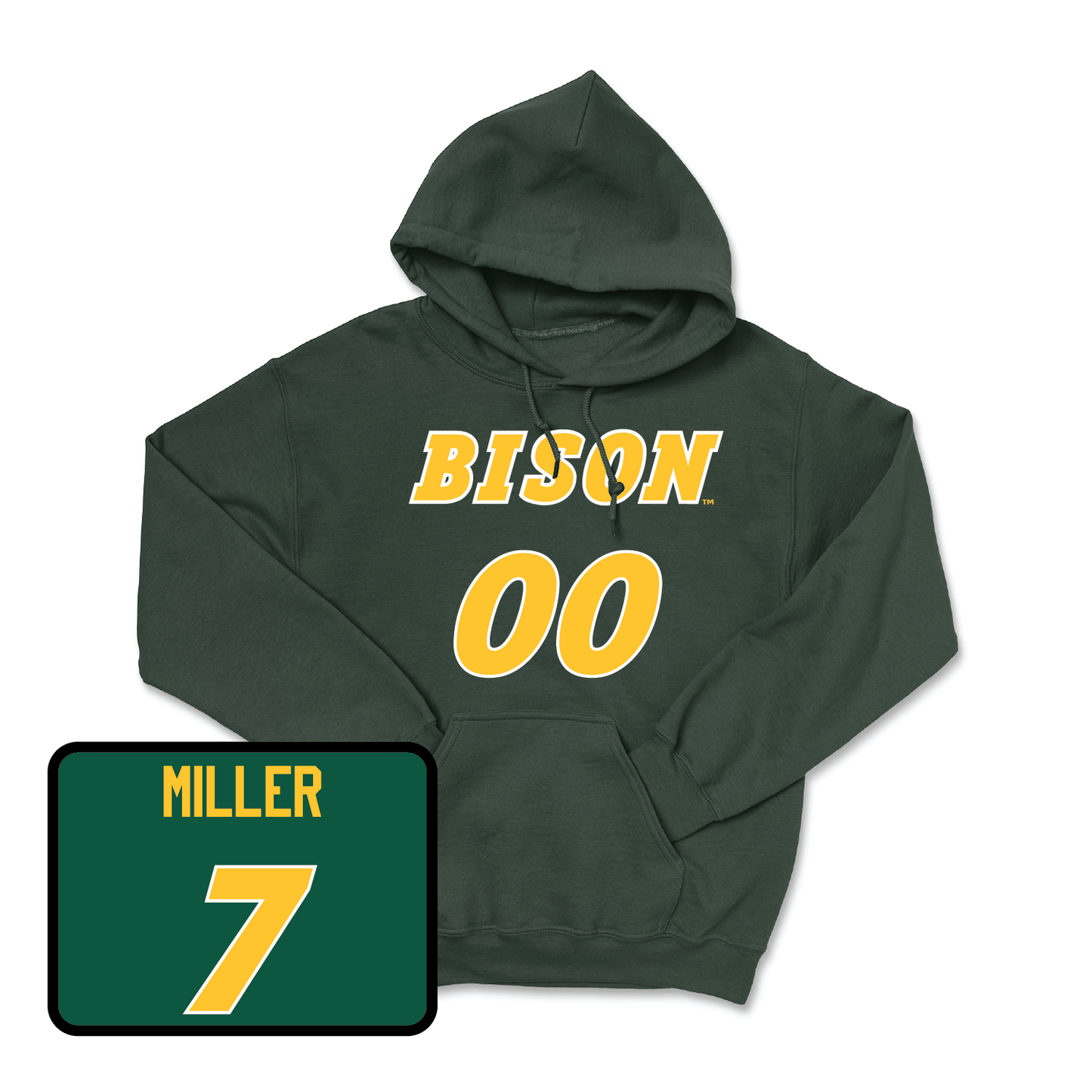 Green Football Player Hoodie - Camden Miller