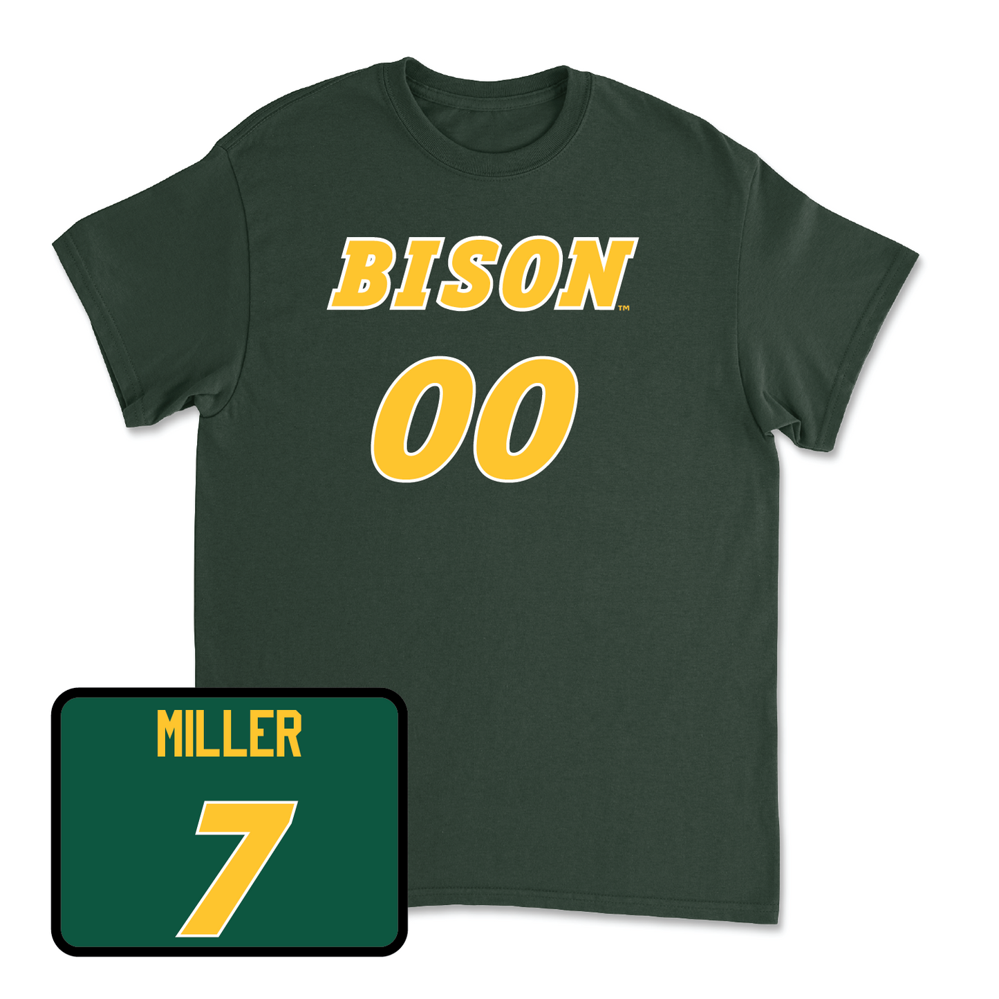 Green Football Player Tee - Camden Miller