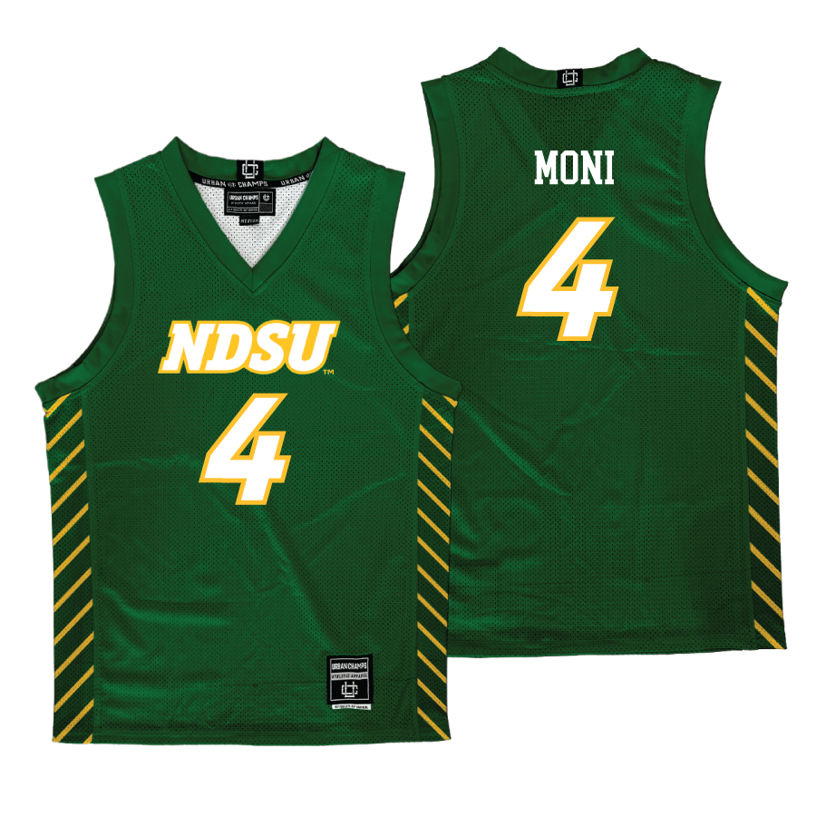 NDSU Men's Basketball Green Jersey  - Jacksen Moni