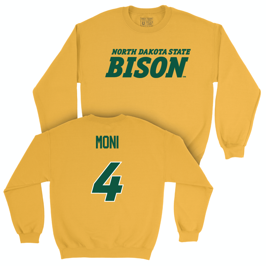 Gold Men's Basketball Bison Crew  - Jacksen Moni