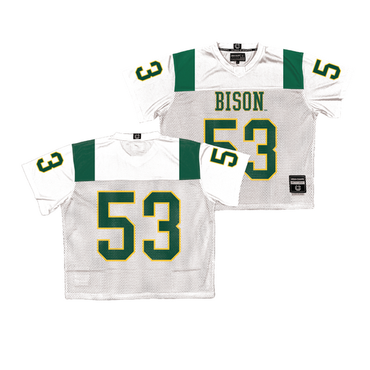 NDSU Throwback Football Jersey - Eli Mostaert | #53