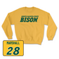 Gold Football Bison Crew - TK Marshall