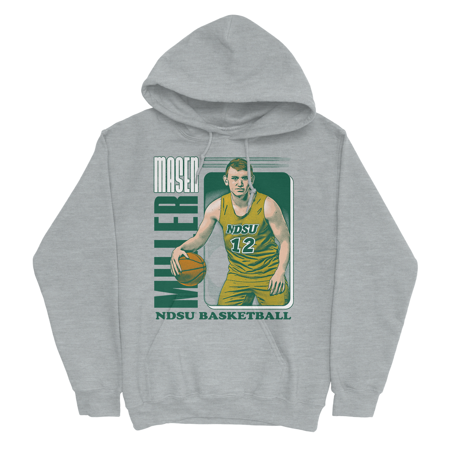 EXCLUSIVE RELEASE: Masen Miller Illustrated Sport Grey Hoodie