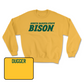 Gold Track & Field Bison Crew Youth Small / Adam Dugger