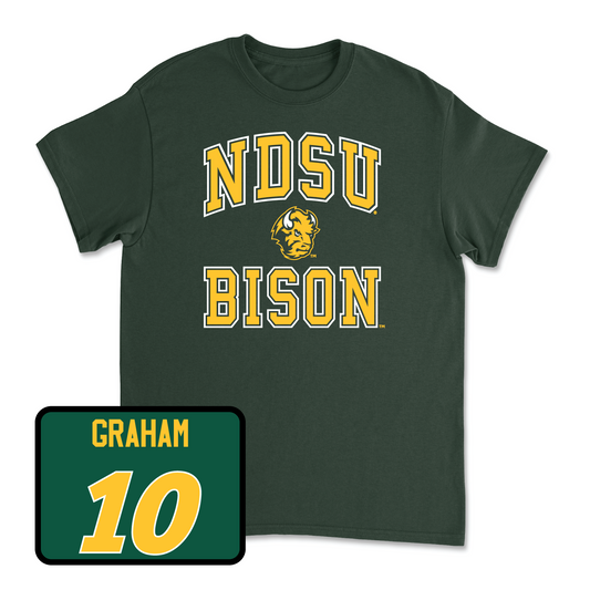 Green Women's Basketball College Tee Youth Small / Abby Graham | #10