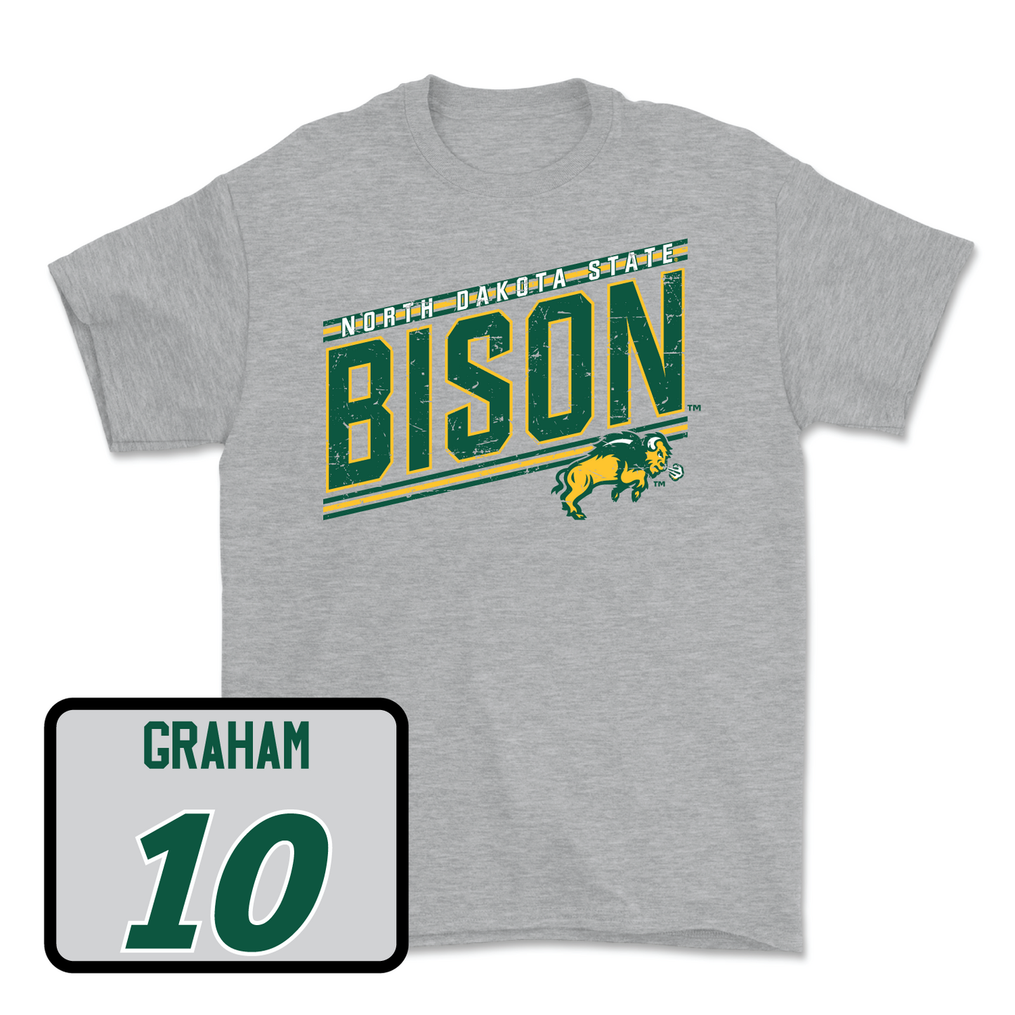 Sport Grey Women's Basketball Vintage Tee Youth Small / Abby Graham | #10