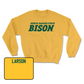 Gold Track & Field Bison Crew Youth Large / Anika Larson