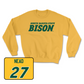 Gold Women's Soccer Bison Crew 2X-Large / Alicia Nead | #27