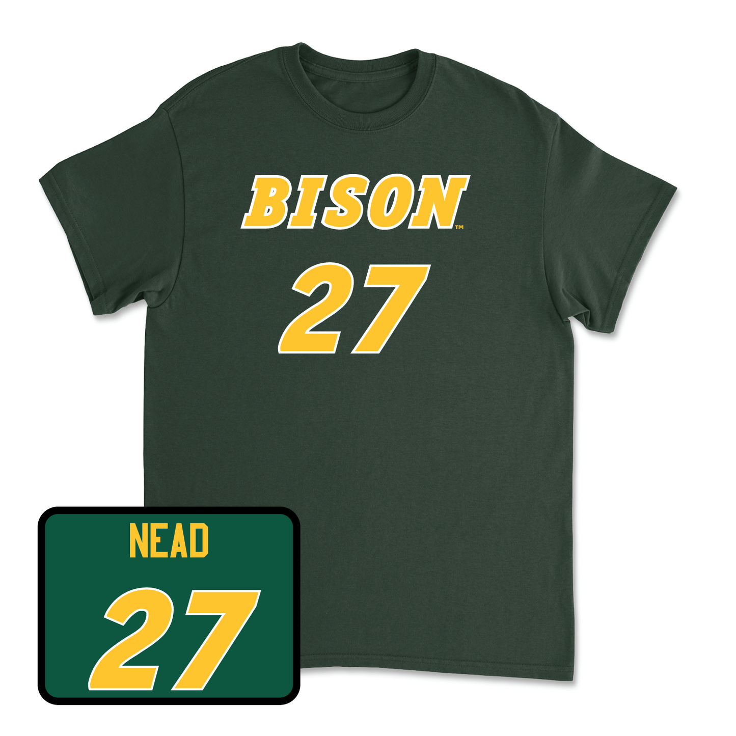 Green Women's Soccer Player Tee Large / Alicia Nead | #27